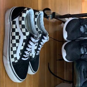 Vans old skool primary checkerboard